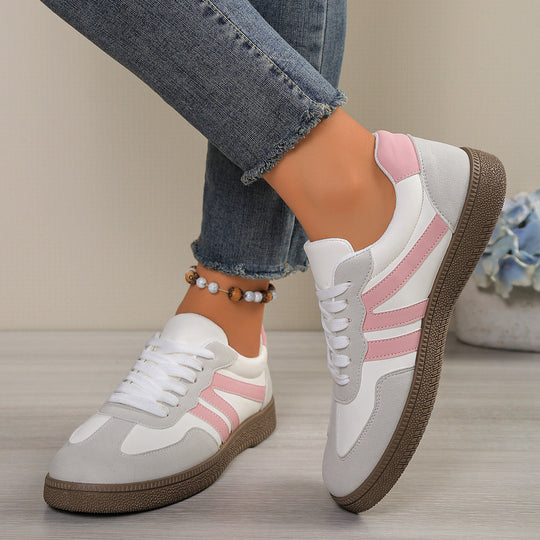 Damen Sneakers im sportlichen Design mit atmungsaktivem Obermaterial und bequemer Dämpfung