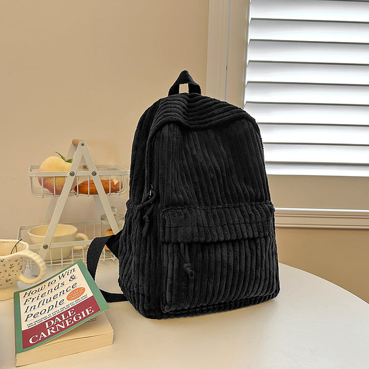 Damen Casual-Rucksack mit weichem, geripptem Design Nord Taschen