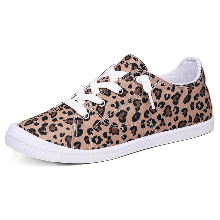 Damen Bequeme Canvas Sneakers mit atmungsaktiver Innensohle