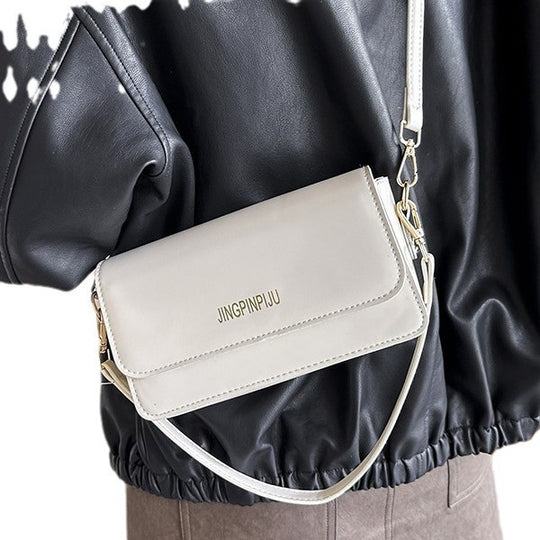 Damen Umhängetasche mit hochwertigem Kunstleder und elegantem Klappenverschluss Nord Taschen