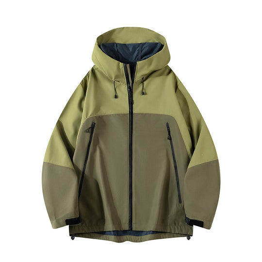 Herren Hybrid-Softshelljacke mit Kapuze, atmungsaktivem Fleece-Innenfutter & verdeckten Reißverschlusstaschen Nord Taschen