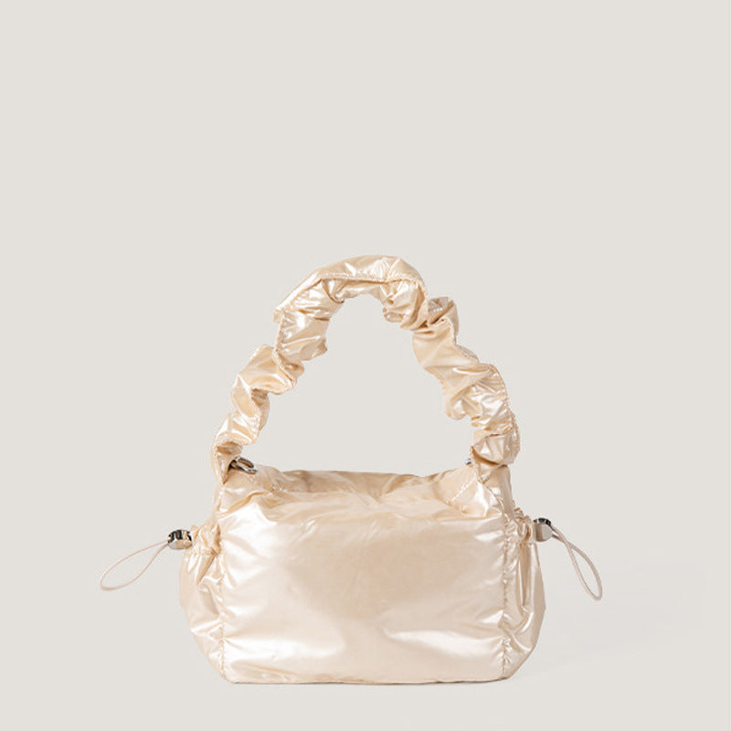 Damen Hobo-Tasche mit innovativem Faltendesign und bequemen Tragegriffen Nord Taschen