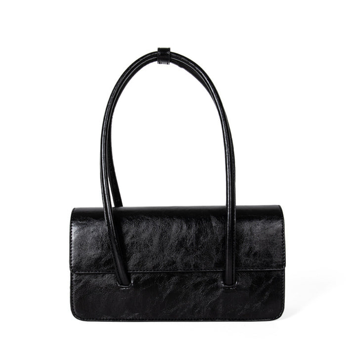 Damen Schultertasche mit elegantem Klappenverschluss und strapazierfähigem Kunstleder Nord Taschen