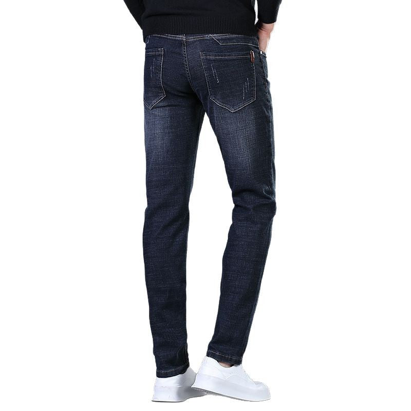 Damen Elastische Slim‑Straight-Jeans mit hohem Komfortbund Nord Taschen