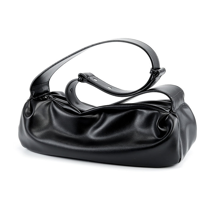 Damen Umhängetasche mit einzigartigem Faltendesign und verstellbarem Gurt Nord Taschen