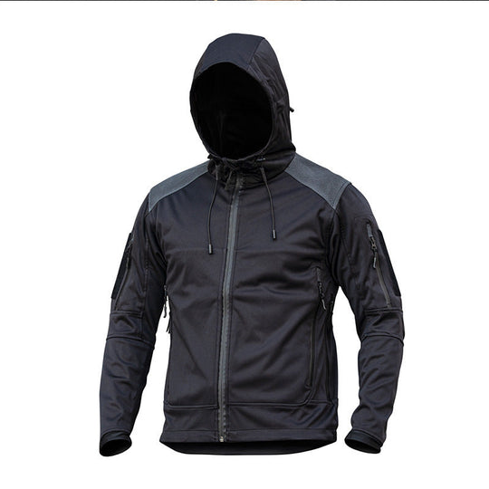 Herren funktionale Outdoor-Jacke mit isolierter Steppstruktur Nord Taschen