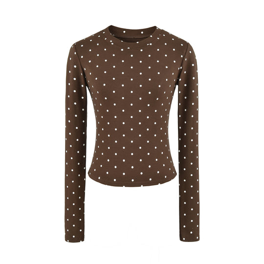 Damen Zweiteiliges Stretch-Jersey Lounge-Set mit Cropped Longsleeve und High‑Waist Schlaghose Nord Taschen