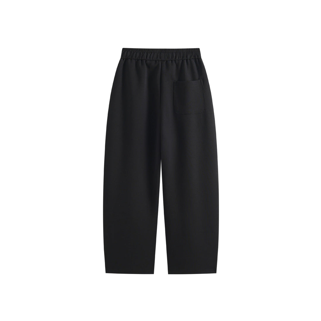 Damen Weite Jogginghose aus Baumwollmischung mit elastischem Kordelbund Nord Taschen