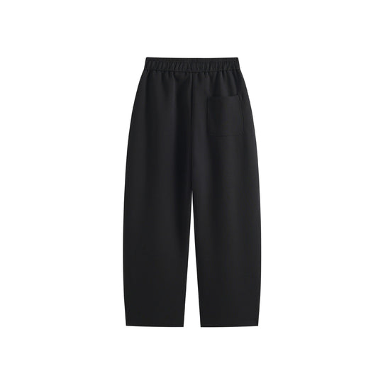 Damen Weite Jogginghose aus Baumwollmischung mit elastischem Kordelbund Nord Taschen