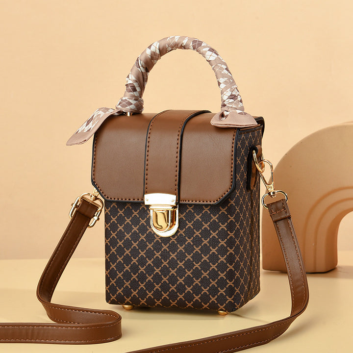 Damen modische Handtasche mit schickem Tragegriff Nord Taschen