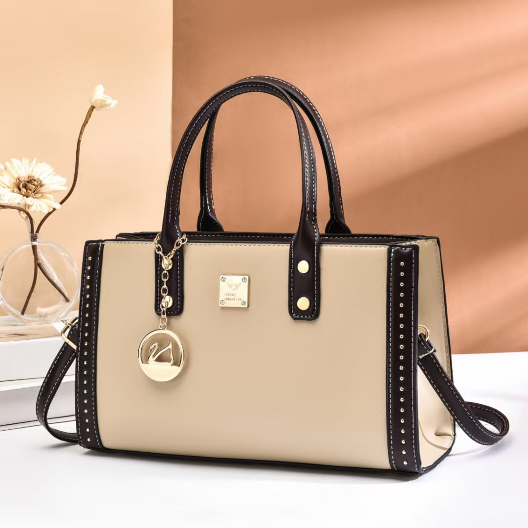 Damen Handtasche mit stilvollem Design und abnehmbarem Schulterriemen Nord Taschen
