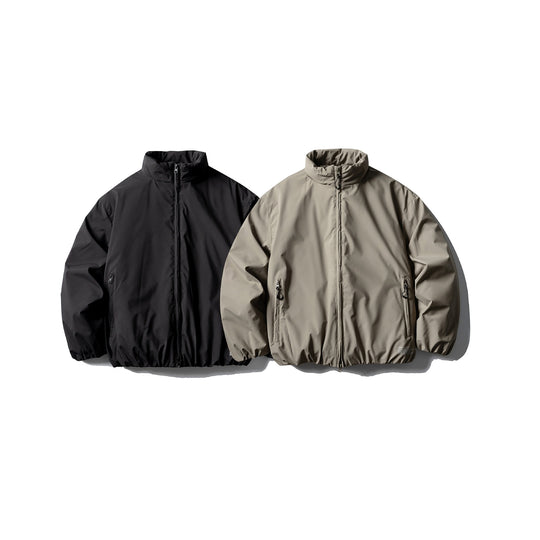 Unisex Kurzboxy Thermoblouson mit hohem Stehkragen, elastischem Saum und verdecktem Reißverschluss Nord Taschen