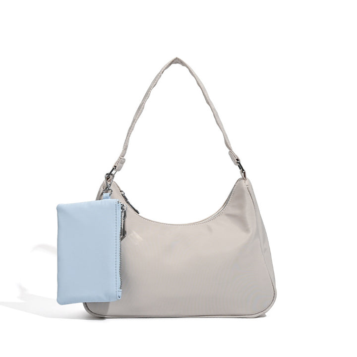 Damen Umhängetasche aus strapazierfähigem Nylon mit abnehmbarem Geldbeutel Nord Taschen