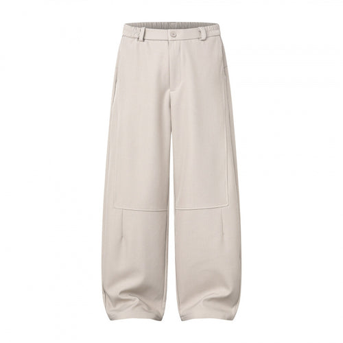 Damen Weite Culotte-Hose mit Kniepatches, elastischem Rückbund und aufgesetzten Taschen Nord Taschen