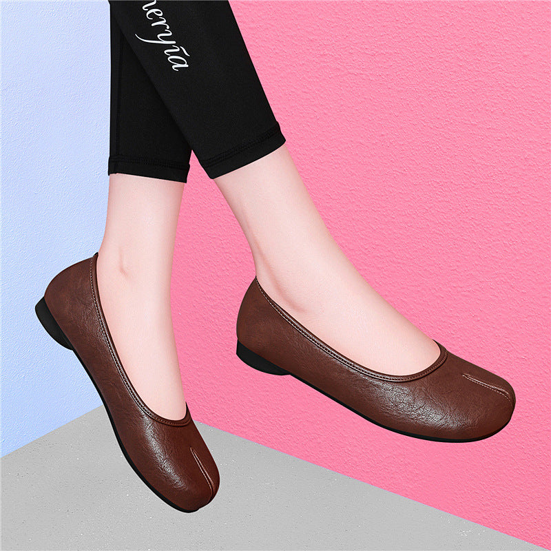 Damen Elegante und bequeme Ballerinas mit flexiblem Fußbett Nord Taschen