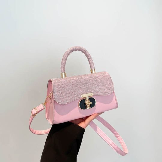 Damen elegante Umhängetasche mit glitzerndem Obermaterial und vielseitigen Trageoptionen Nord Taschen