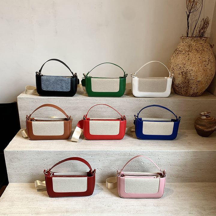 Damen modische Umhängetasche mit strukturiertem Design und übersichtlichem Ablagesystem Nord Taschen
