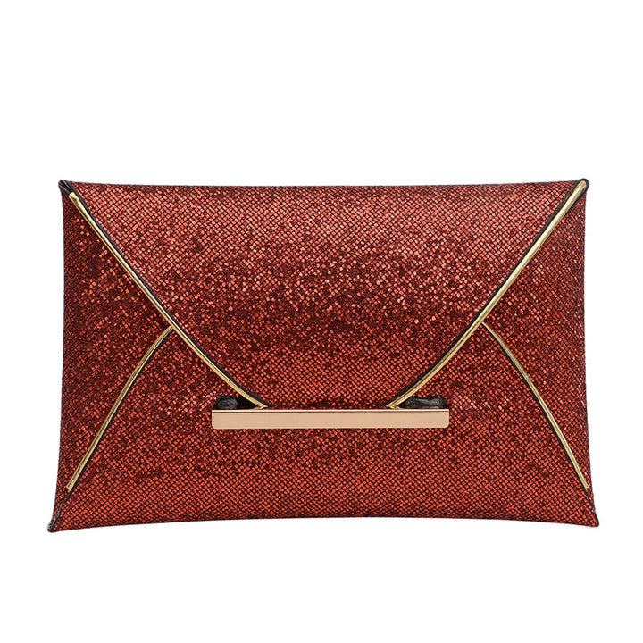 Damen Glamouröse Clutch-Tasche mit funkelndem Strass und eleganten Metallelementen Nord Taschen