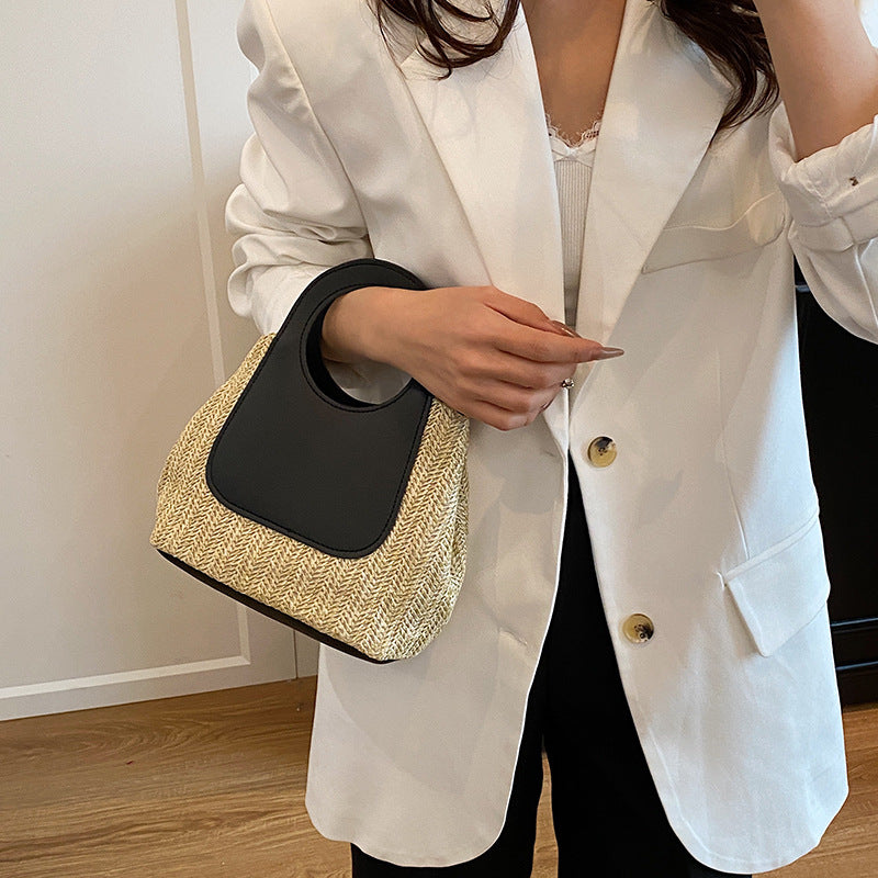 Damen handgeknüpfte Tragetasche mit elegantem Griff Nord Taschen