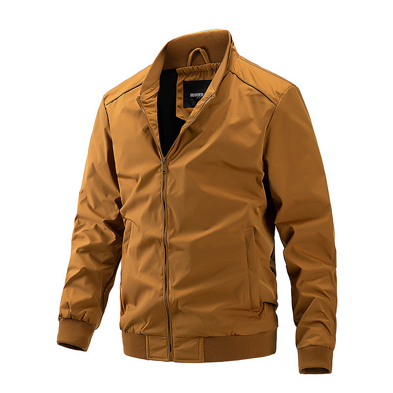 Herren Wasserabweisende leichte Bomberjacke mit atmungsaktivem Mesh-Innenfutter Nord Taschen