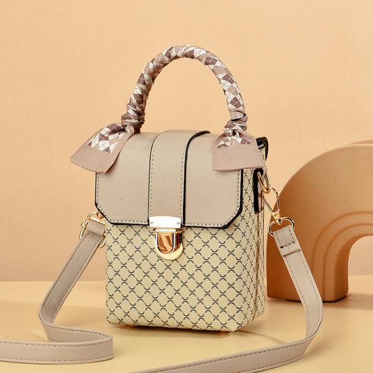 Damen modische Handtasche mit schickem Tragegriff Nord Taschen
