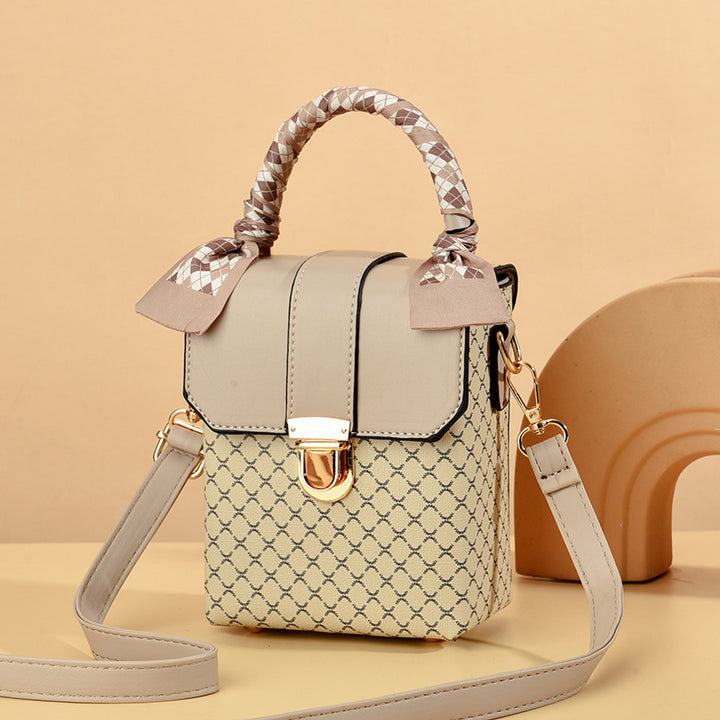 Damen modische Handtasche mit schickem Tragegriff Nord Taschen