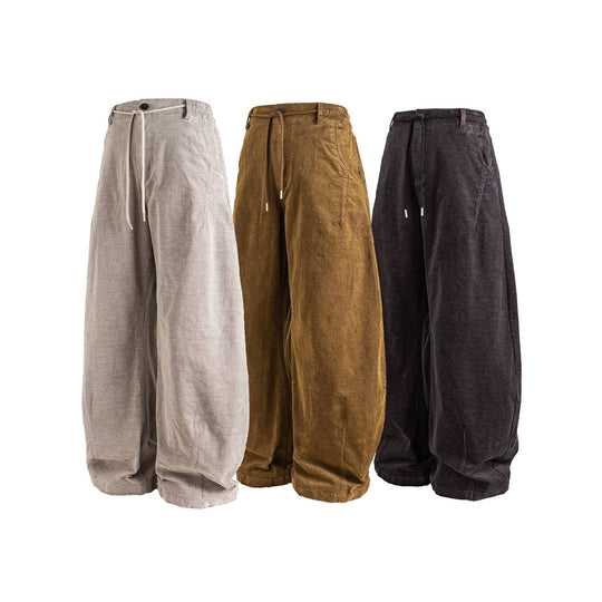 Damen Lässige Jogger-Jeans mit elastischem Bund und Kordelzug Nord Taschen