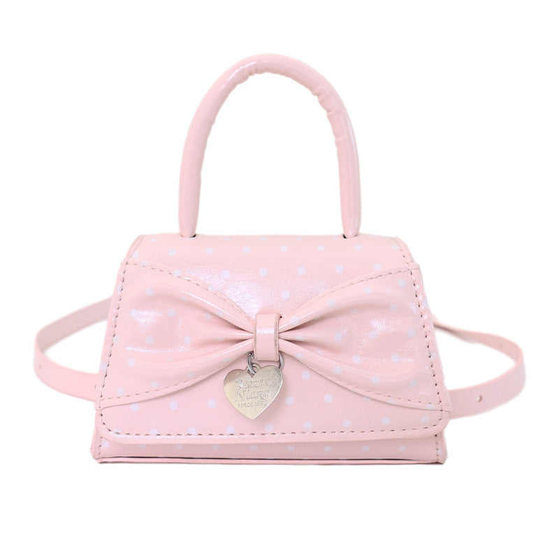 Damen verspielte Mini-Handtasche mit Schleifendetail Nord Taschen