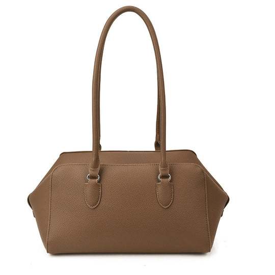 Damen elegante Handtasche aus strukturiertem Kunstleder mit abnehmbarem Schulterriemen Nord Taschen