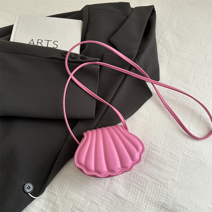 Damen modische Clutch-Tasche im Muschel-Design Nord Taschen