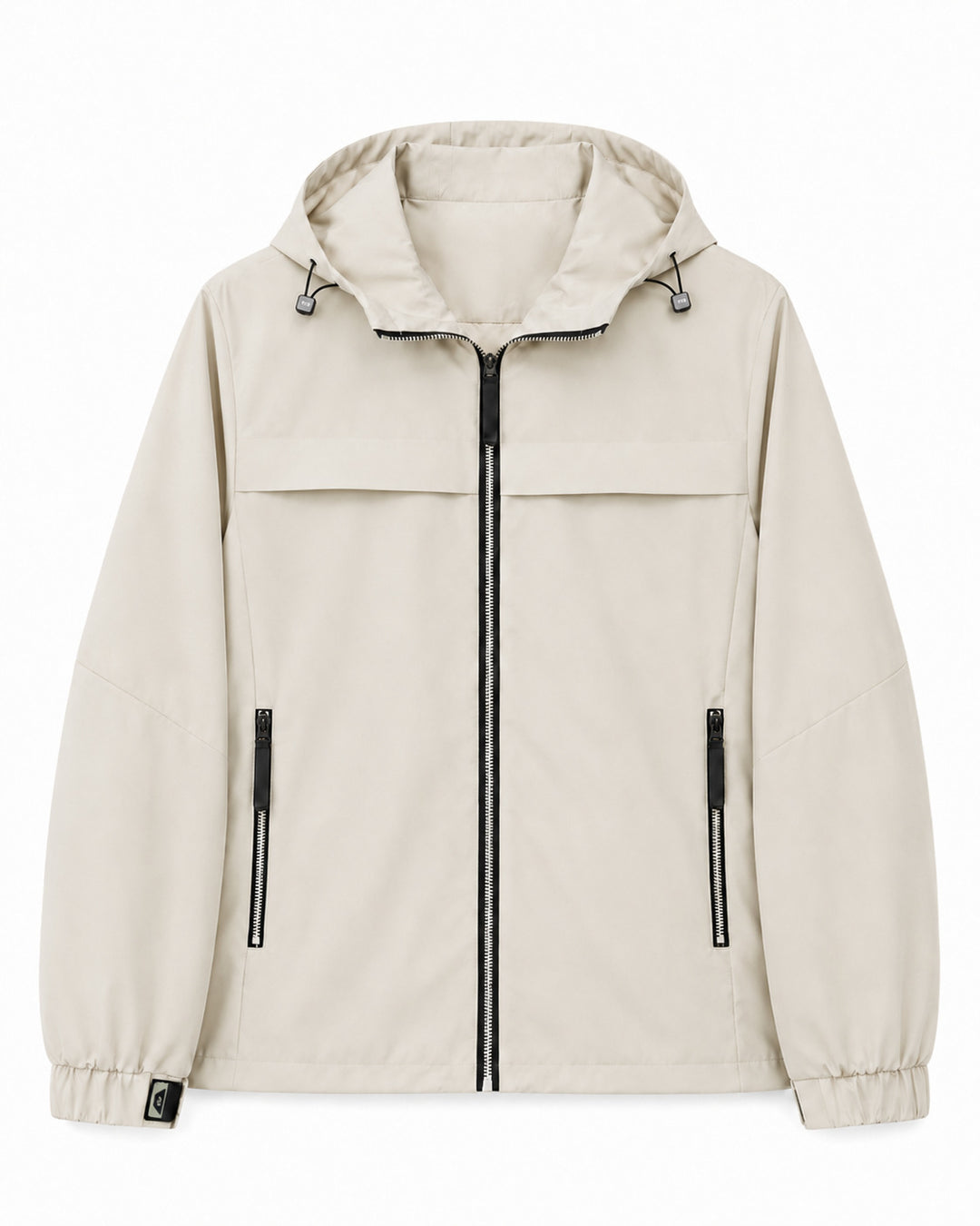 Herren Leichte wasserabweisende Kapuzen‑Softshelljacke mit Reißverschlusstaschen Nord Taschen
