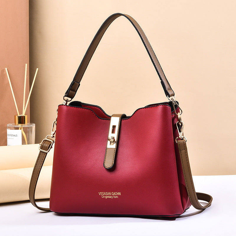 Damen elegante Umhängetasche mit stilvollen Details Nord Taschen