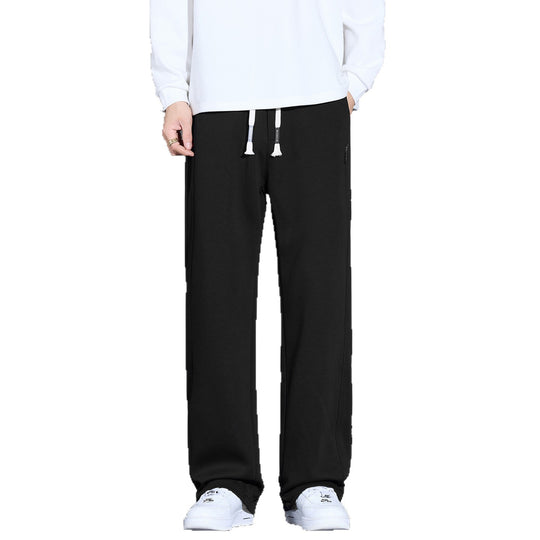 Herren Locker geschnittene Sweatpants mit Kordelzug und geradem Bein Nord Taschen