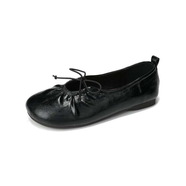 Damen Ballerinas mit modischem Gummizug und eleganten Akzenten