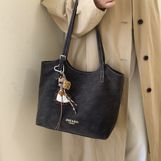 Damen Shopper-Tasche im eleganten Design mit verspielten Details Nord Taschen