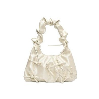 Damen Handtasche mit raffinierten Schleifen-Details und elegantem Tragegriff Nord Taschen