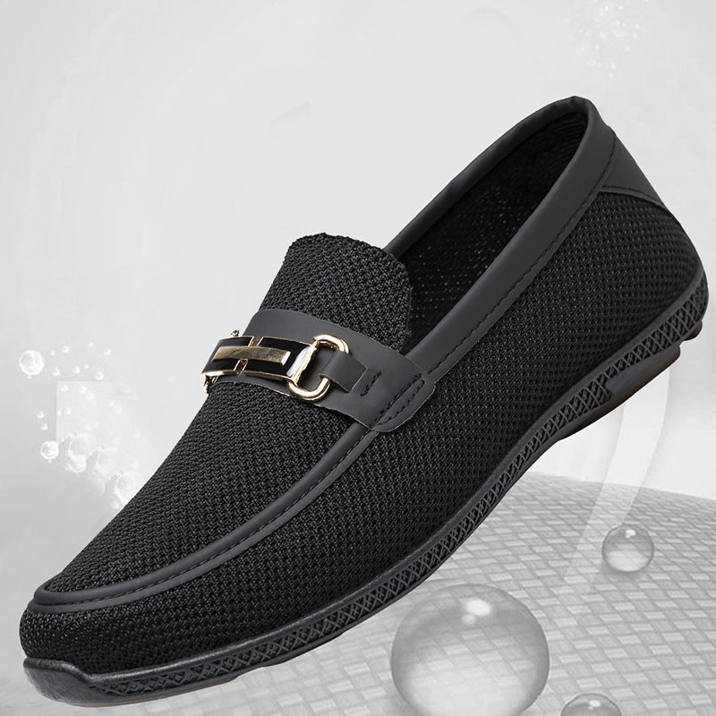 Herren Elegante Slip-On Mokassins Nord Taschen