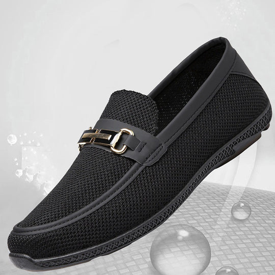 Herren Elegante Slip-On Mokassins Nord Taschen