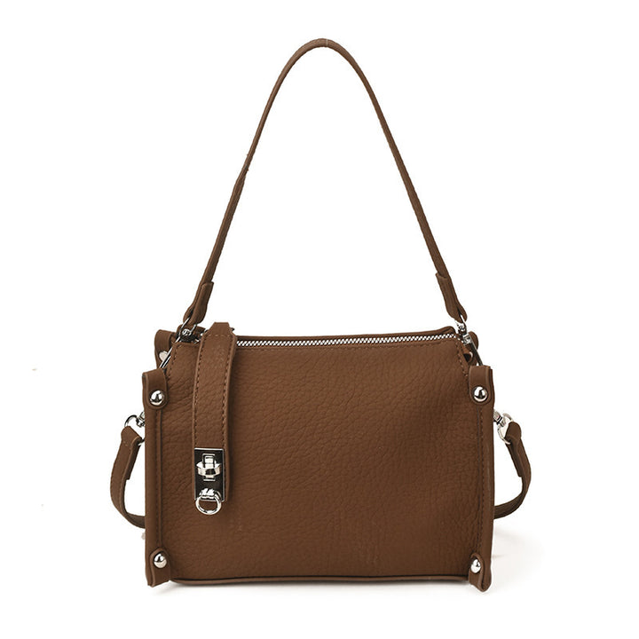 Damen Umhängetasche mit luxuriösem Kunstleder und eleganten Details Nord Taschen