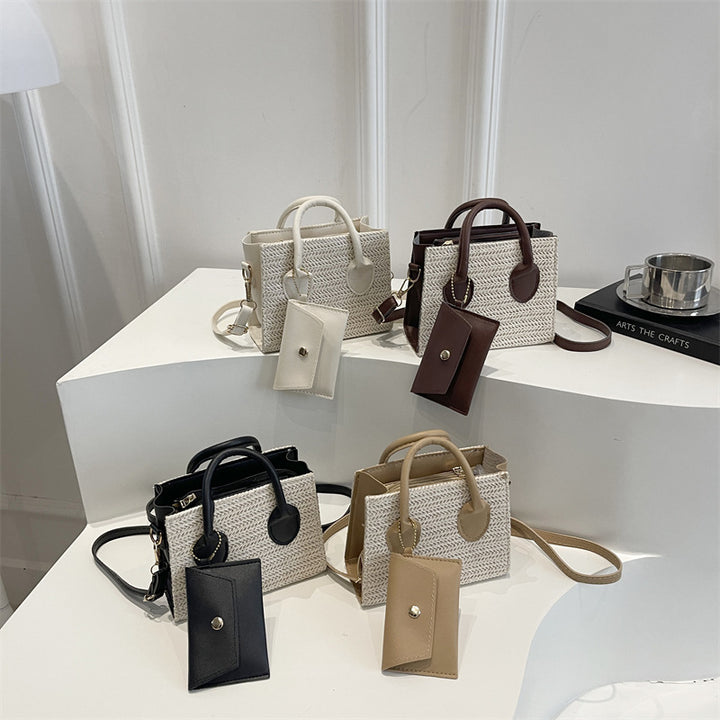 Damen Handtasche mit verstellbarem Schultergurt und innenliegendem Kartenfach Nord Taschen