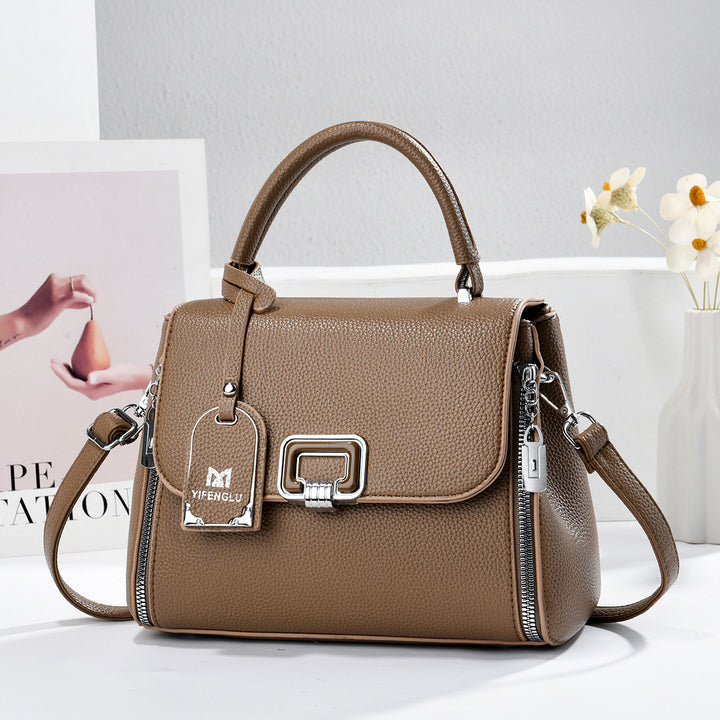 Damen elegante Handtasche mit strukturierten Oberflächen Nord Taschen