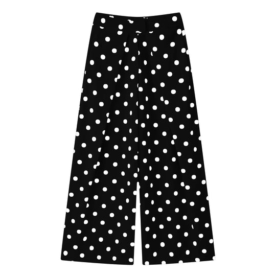 Damen Culotte-Hose mit weitem Bein, hoher Taille und ausgestellter Silhouette Nord Taschen