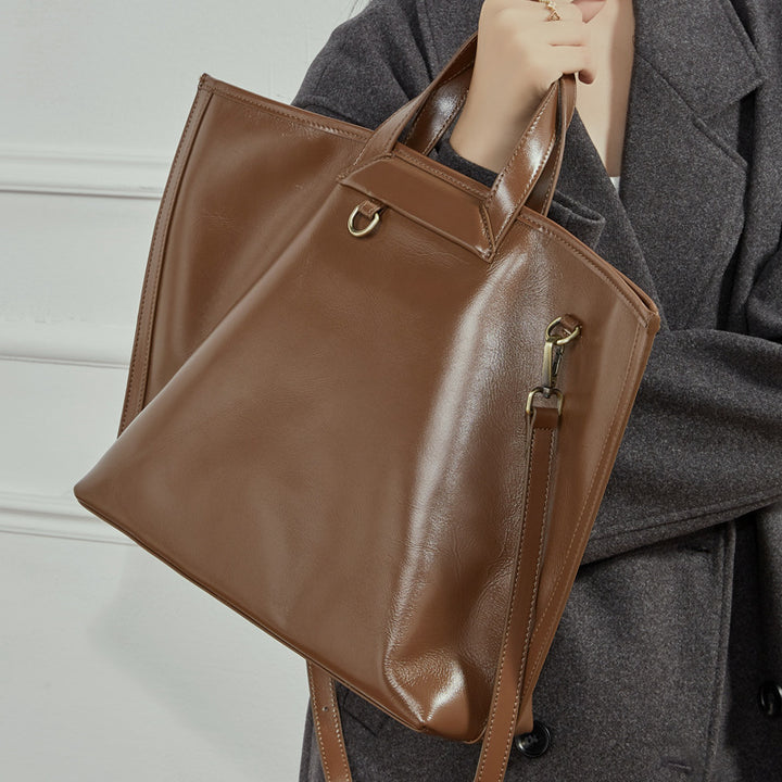 Damen elegante Tragetasche mit abnehmbaren Schulterriemen Nord Taschen