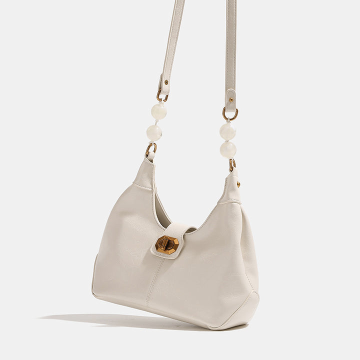 Damen Hobo-Tasche mit innovativem Kettenhenkel und luxuriöser Struktur Nord Taschen