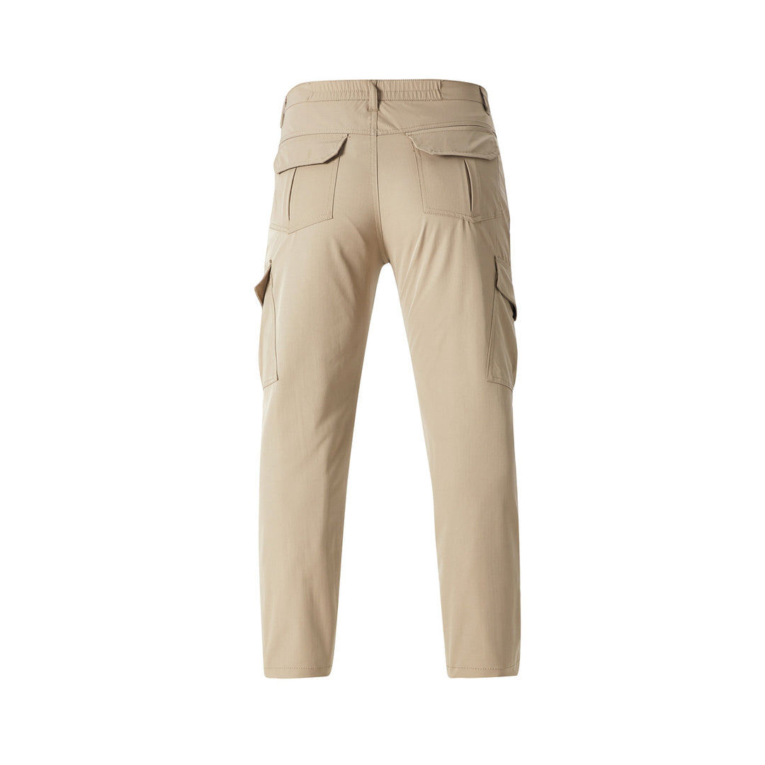 Herren Leichte Stretch-Cargohose mit mehrfachen Klappentaschen & tapered Schnitt Nord Taschen