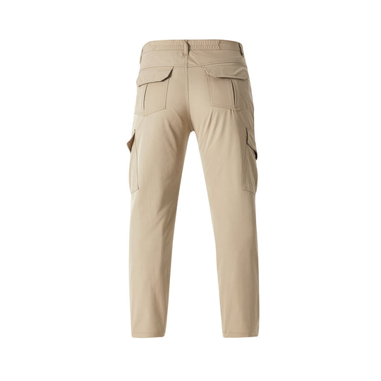 Herren Leichte Stretch-Cargohose mit mehrfachen Klappentaschen & tapered Schnitt Nord Taschen