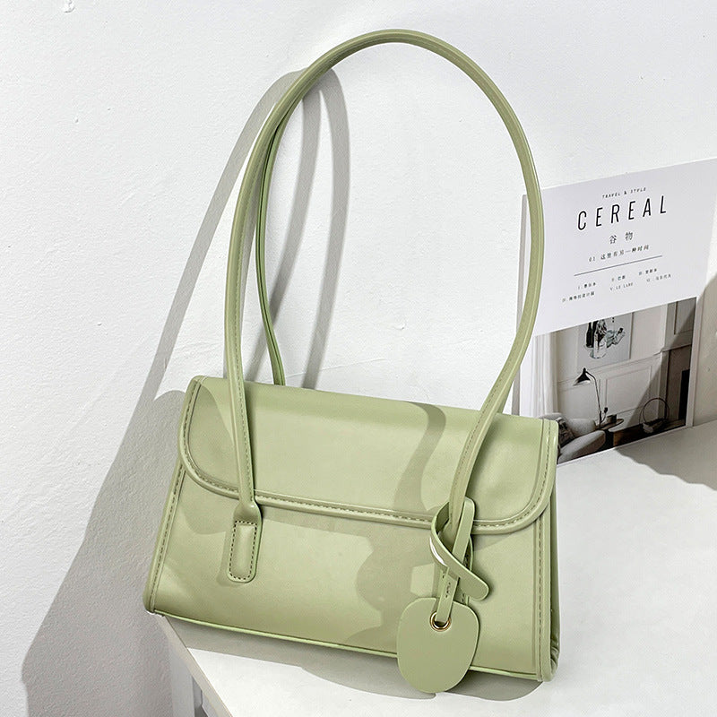 Damen elegante Handtasche mit strukturiertem Klappenverschluss Nord Taschen