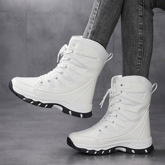 Damen High-Top Outdoor-Schuhe mit rutschfester Sohle und atmungsaktivem Obermaterial