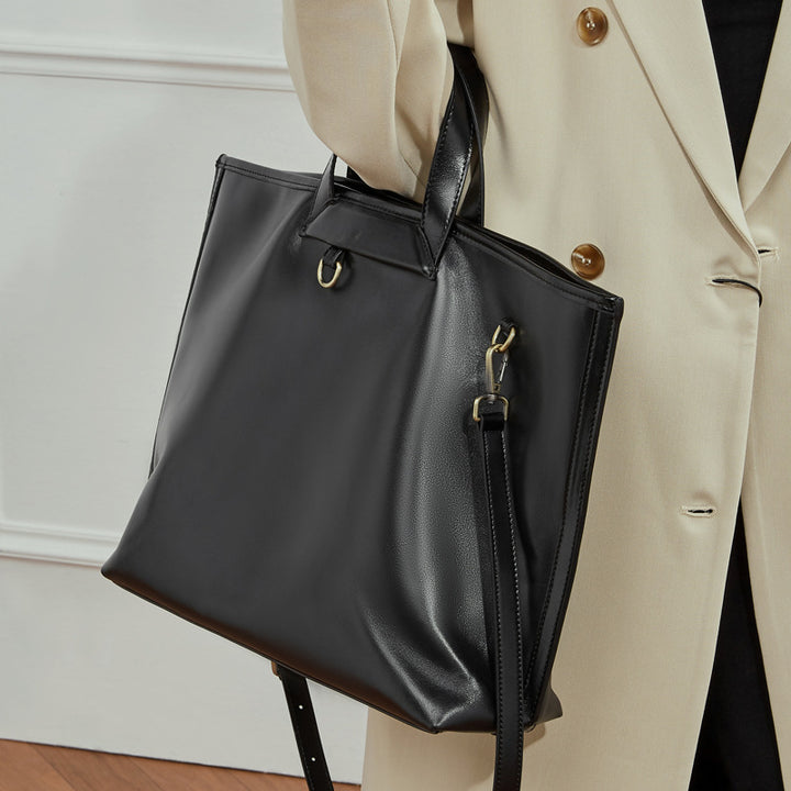 Damen elegante Tragetasche mit abnehmbaren Schulterriemen Nord Taschen