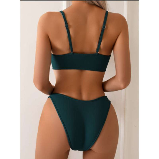 Damen Sport-Bikini-Set mit nahtlosem Design Nord Taschen
